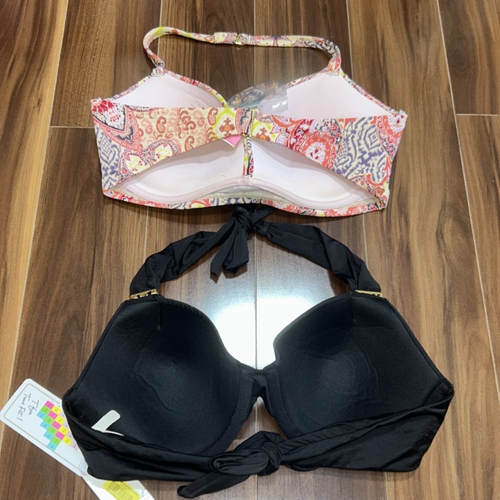 34DD Victoria’s Secret & a. Che bikini swim top set underwire - Picture 2 of 3